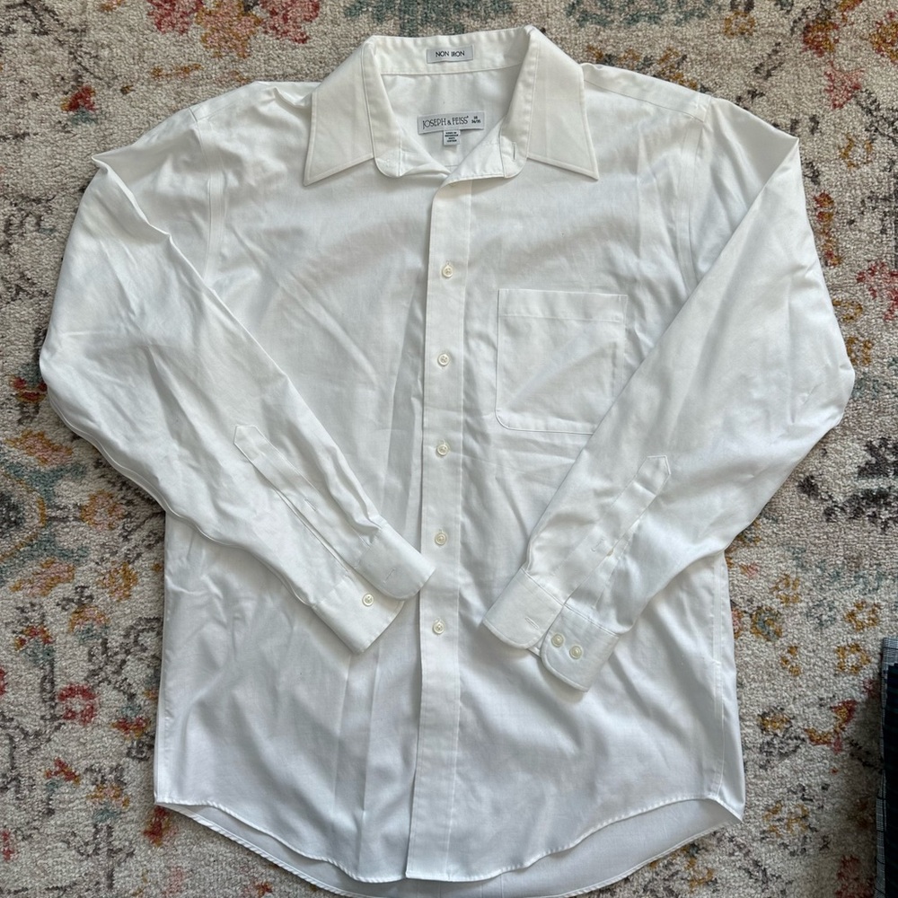 Men’s Joseph & Feiss button down dress shirt size 16 34/35